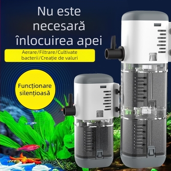 Berkele pompă de filtrare încorporată pentru acvariu – 3 în 1, pompă de circulație a apei, din plastic, greutate 230–528 g