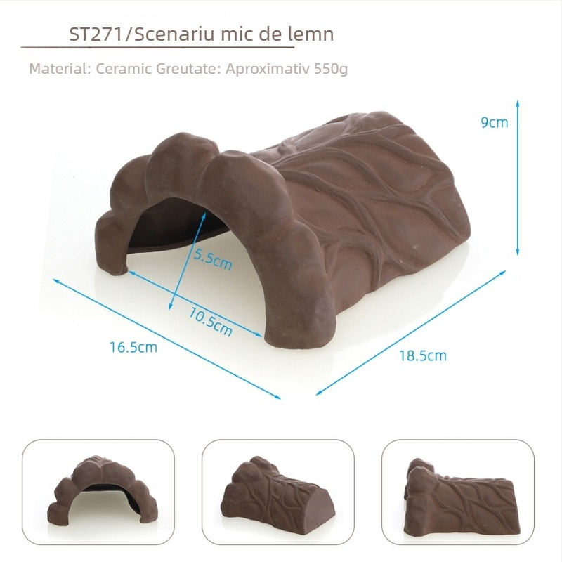 Statuetă decorativă din ceramică în formă de țestoasă, brand Fish Family, decor pentru casă