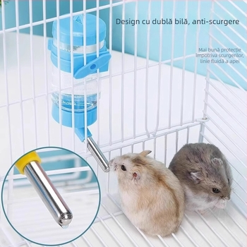 Sticlă de apă din plastic pentru animale de companie mici — Hangge, neimportată, potrivită pentru acvarii