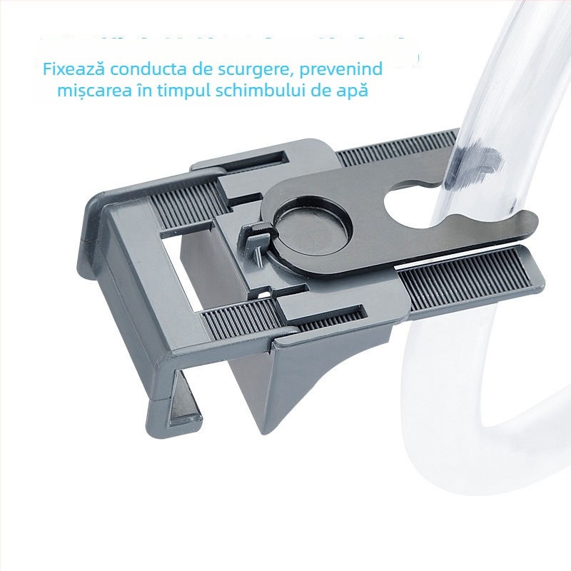 Kit de curățare a acvariului: schimbător de apă, curățător de nisip, pompă, furtun sifon, echipament pentru acvariu (Plastic; Echipament pentru acvariu)