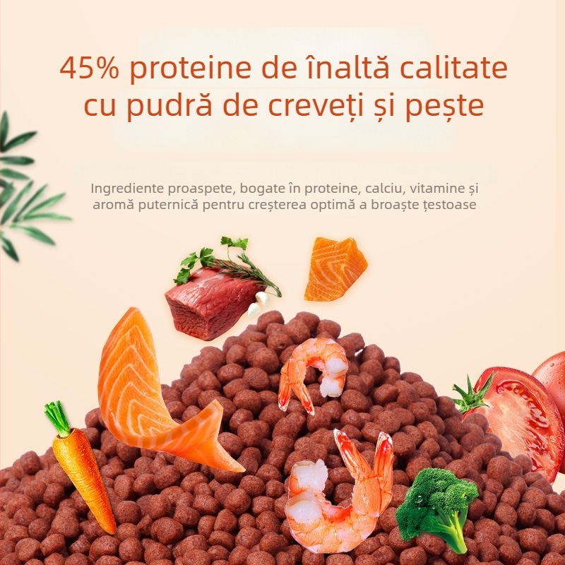 Hrană pentru testoase ornamentale Nai Chong - hrană pentru testoase de acvariu, hrană pentru animale de companie, direct din fabrică