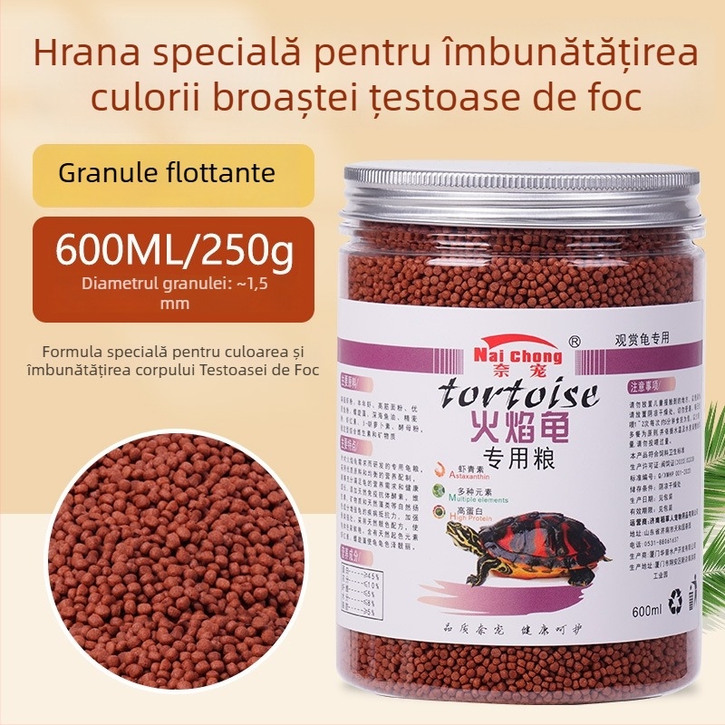 Hrană pentru testoase ornamentale Nai Chong - hrană pentru testoase de acvariu, hrană pentru animale de companie, direct din fabrică