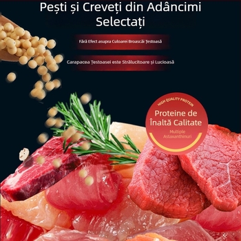 Crazy Water Plants hrană granulară pentru țestoase acvatice – 500 g, granule, animale de companie acvatice