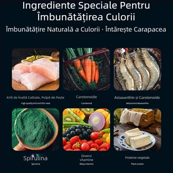 Crazy Water Plants hrană granulară pentru țestoase acvatice – 500 g, granule, animale de companie acvatice