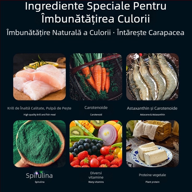 Crazy Water Plants hrană granulară pentru țestoase acvatice – 500 g, granule, animale de companie acvatice