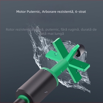 Pompă submersibilă pentru acvariu cu oxigenare și filtrare, filtru 4 în 1, montaj pe perete, silențioasă și economică