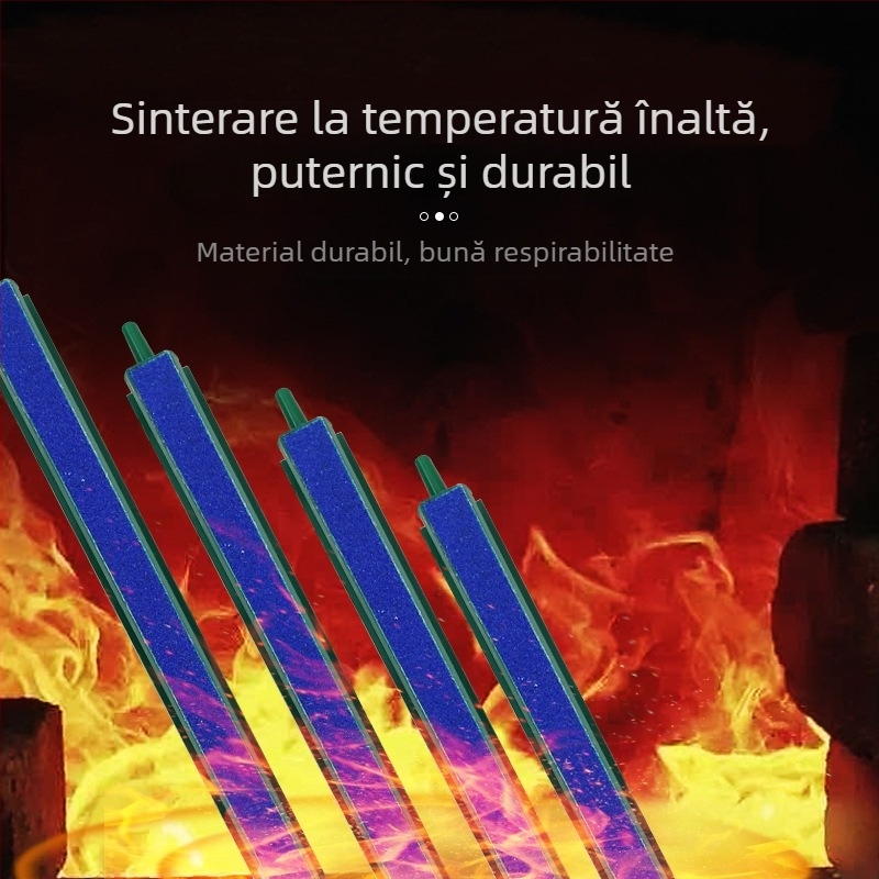 Kit de aerare pentru acvariu: piatră de aer, furtun de aer, perete de bule și bandă de nisip — plastic din piatră de nisip
