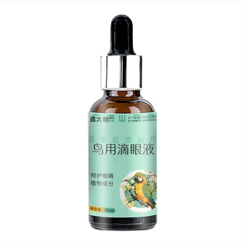 Picături oftalmice pentru papagali — păsări adulte, pentru ochi lăcrimați