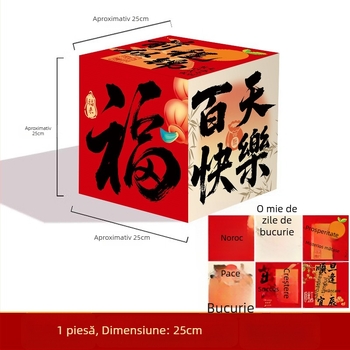 Accesorii foto pentru 100 de zile ale bebelușului și decor pentru spațiu – Imena, hârtie, stil chinezesc, temă de zi de naștere, potrivite pentru ziua de naștere, lună plină, primul său aniversar