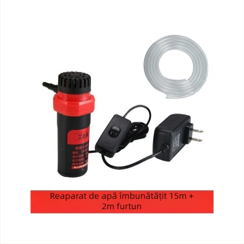 Micro pompă submersibilă de apă pentru alimentarea cu apă a locuinței | Plastice de inginerie | Brand LG Sakura | Funcție: Pompează apa | Garanție 6 luni