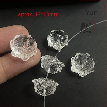 Mărgele din cristal pentru brățări DIY și colier – motif meander, finisaj lucios, brand Abner, origine Marea Chinei de Est