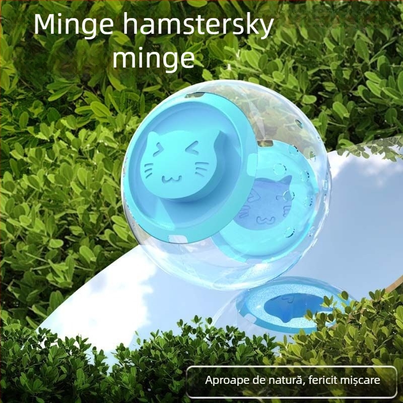 Minge de alergare pentru hamster și roată – plastic, origine Zhejiang, ambalaj 40 bucăți, greutate 0,2 kg