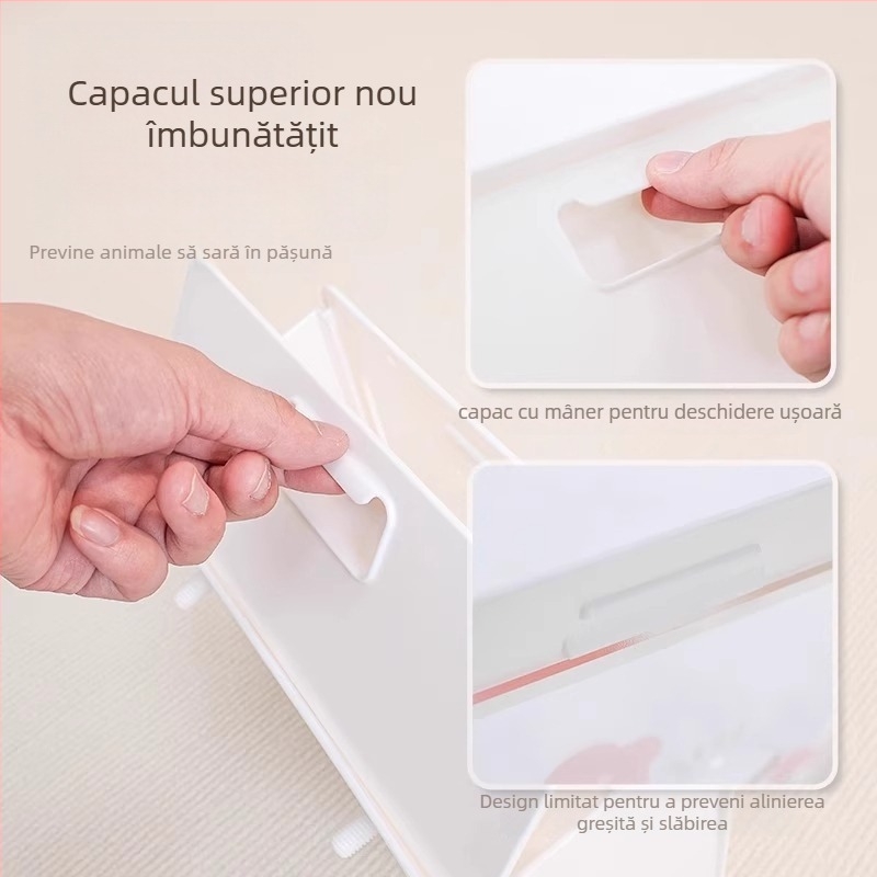 Suport de fân pentru iepuri – Încorporat, poate fi agățat, capacitate mare – Material: Ph+ps metal; Brand: Dayang; Categoria: cuib pentru animale de companie