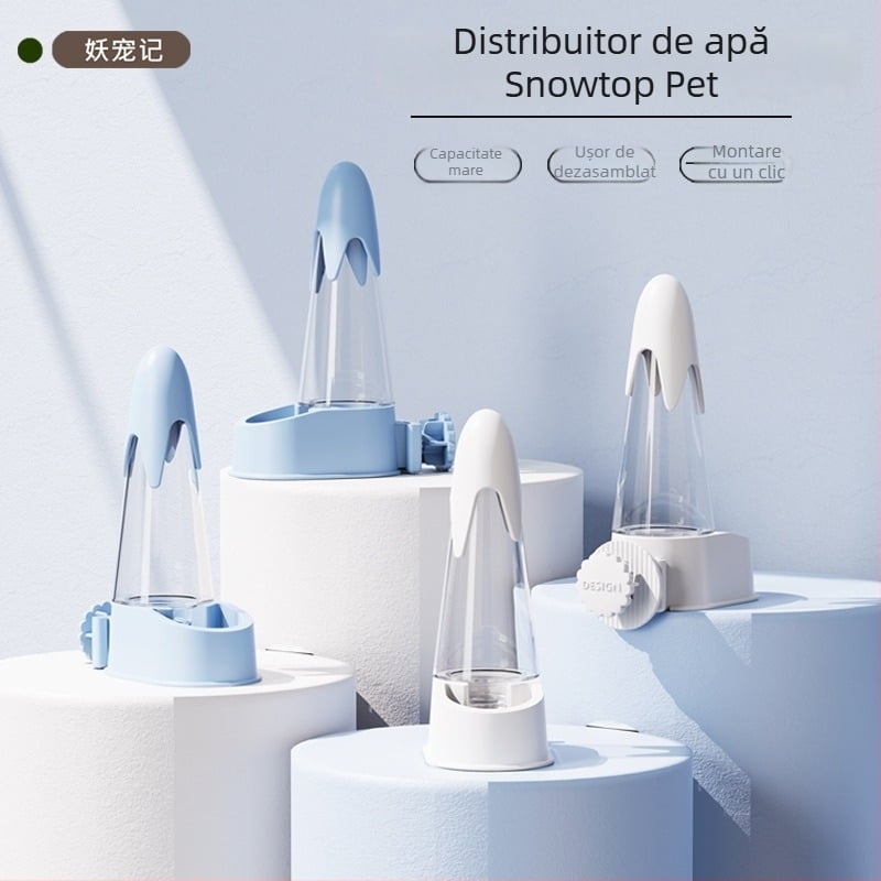 Cușcă pentru papagal: hranitoare automată și adăpător atașat, din plastic