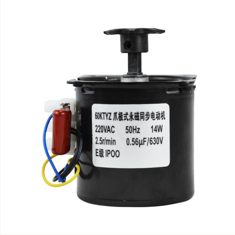 Accesorii pentru incubatoare: motor industrial de răsucire a ouălor (motor sincron 60KTYZ) pentru incubatoare; compatibil cu găini, gâște, rațe, fazani, porumbei; controlul temperaturii 0–99°C; procesare personalizată