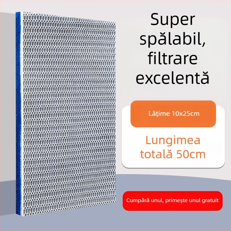 Filtru de acvariu din bumbac pentru purificare de înaltă densitate, mediu de filtrare îngroșat, filtrare biochimică; material: Silk flower