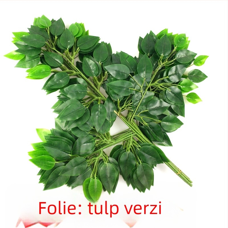 Plante simulate Banyan – frunze și ramuri din mătase | Material: floare de mătase | Proces: 21851032025 | Brand: Altul | Utilizare: nunți, exterior, recuzită fotografică, decor pentru casă
