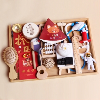 Blessings – Set de accesorii pentru prima aniversare a bebelușului, stil chinezesc modern pentru decorul spațiului