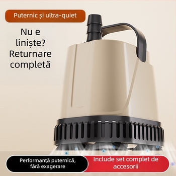 Pompa submersibilă pentru acvariu – aspirație din partea de jos, circulație prin filtru, extrem de silențioasă, ABS material, pentru schimbarea apei