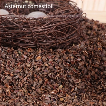 Așternut din cochilii de semințe de chiparos pentru hamsteri, iepuri, păsări și papagali – fără praf, fermentat