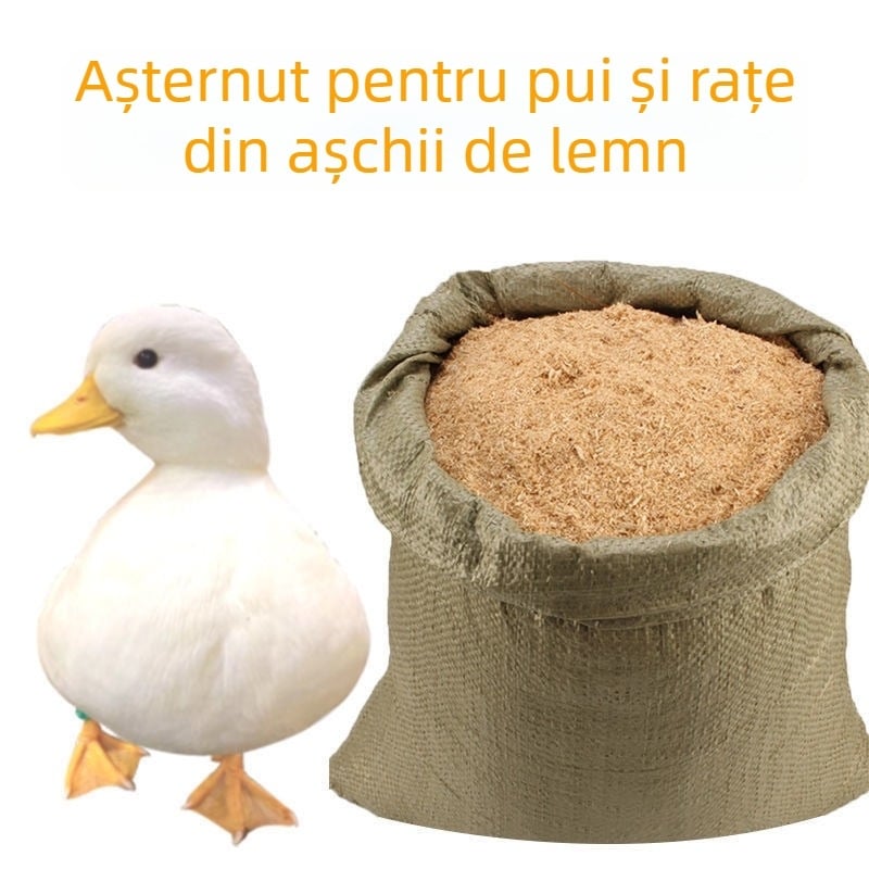 Așternuturi din rumeguș pentru animale, absorbante de ulei și deodorante, pachete de kilograme pentru paturi de fermentare