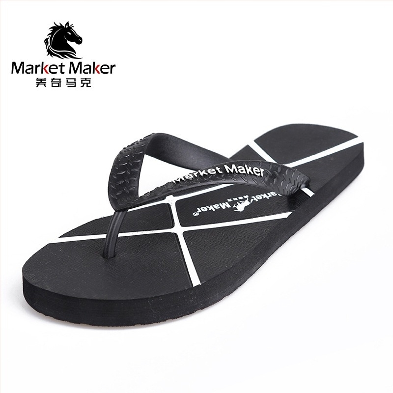 Papuci bărbați flip-flop – stil plajă, deget deschis; partea superioară PVC; talpă din cauciuc; tehnologie talpă viscose; brand Mickey Mark