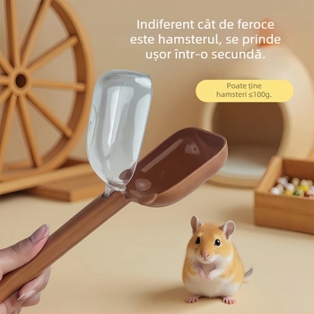 Clip pentru hamster – plastic, nr. 83547, accesorii de hrănire pentru animale de companie