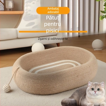 Cuib pentru pisici din sfoară de cânepă — cuib pentru pisici, marcă Very Cute
