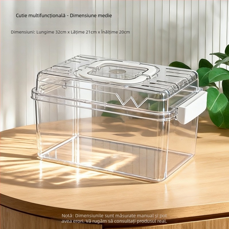 Cușcă multifuncțională pentru hamster cu Bear Villa transparent HD — Brand: Running around; marcă privată autorizată: Da; import: Nu