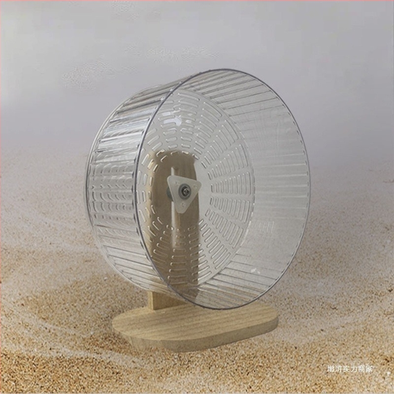 Roată de alergat pentru hamster, Material PP, Foarte silențioasă, Accesorii pentru hamster