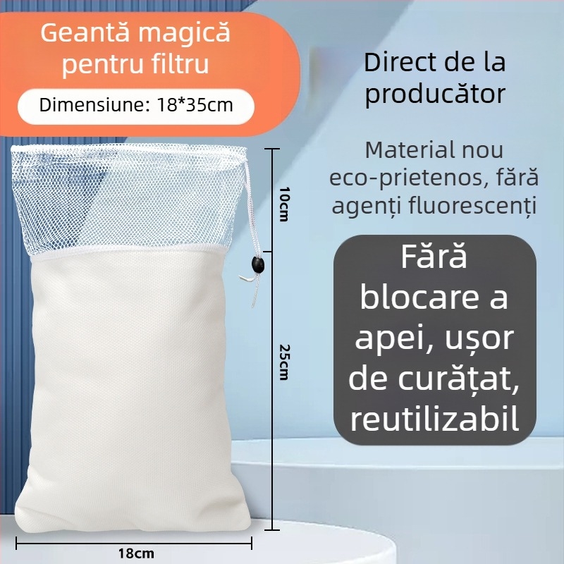 Geantă de filtrare pentru acvariu – Material din rășină, Filtru din bumbac, Brand Sheng bangrong