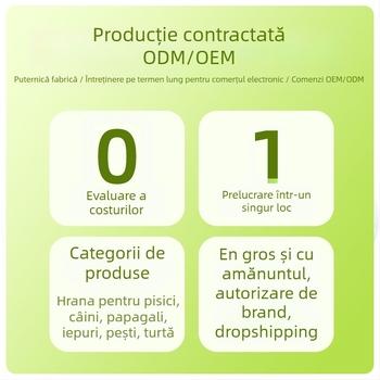 Hrană uscată pentru iepuri - fibră ridicată pentru iepuri adulți și tineri, 200 g, origine Zaozhuang, Shandong