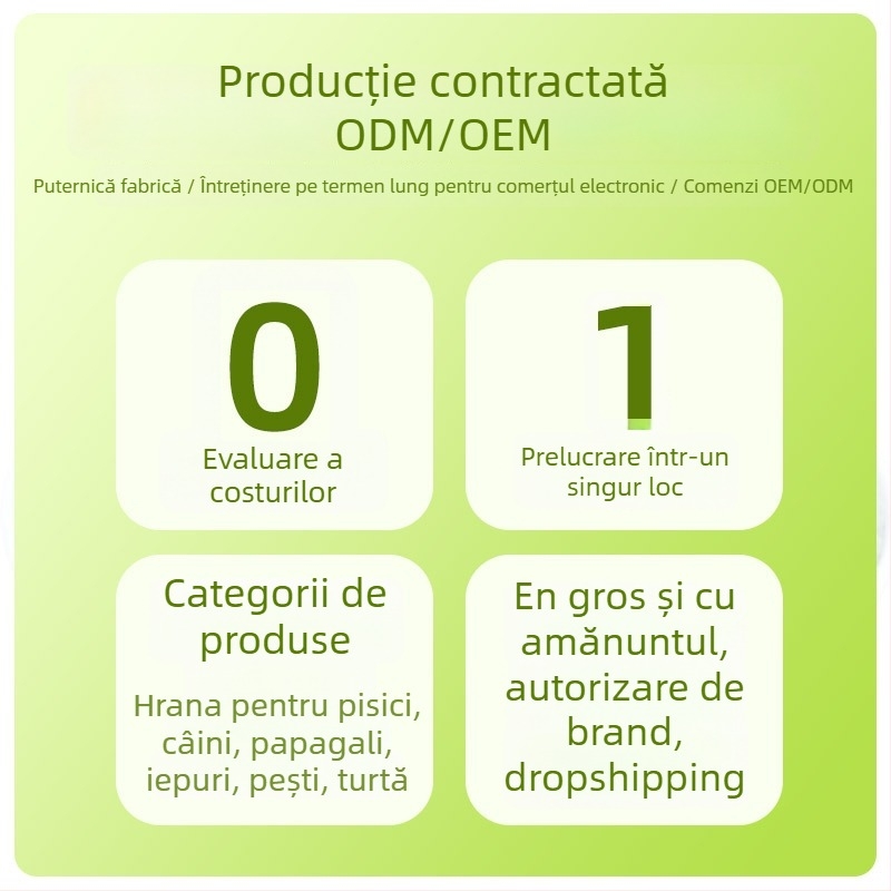 Hrană uscată pentru iepuri - fibră ridicată pentru iepuri adulți și tineri, 200 g, origine Zaozhuang, Shandong