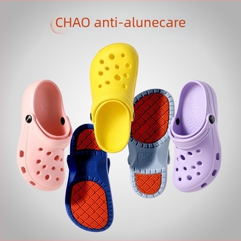 Anpu încălțăminte EVA pentru copii – sandale cu degete închise, antiderapante, unisex, vară 2025