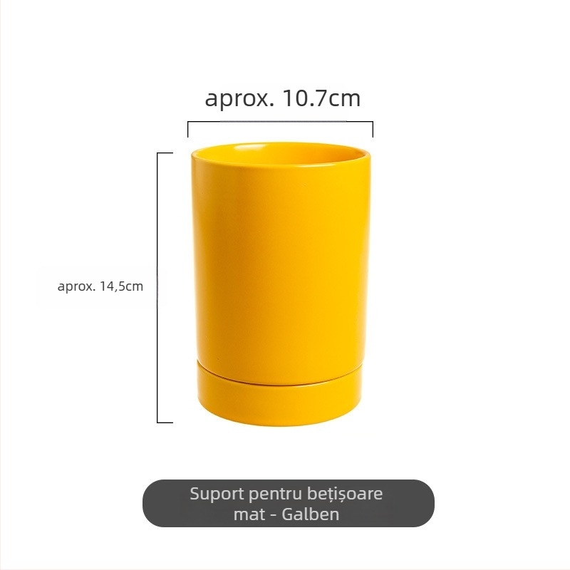 Raft Nordic din ceramic pentru bețișoare, anti mucegai, cu drenaj; brand Boya Yu; personalizare disponibilă; imprimare logo disponibilă