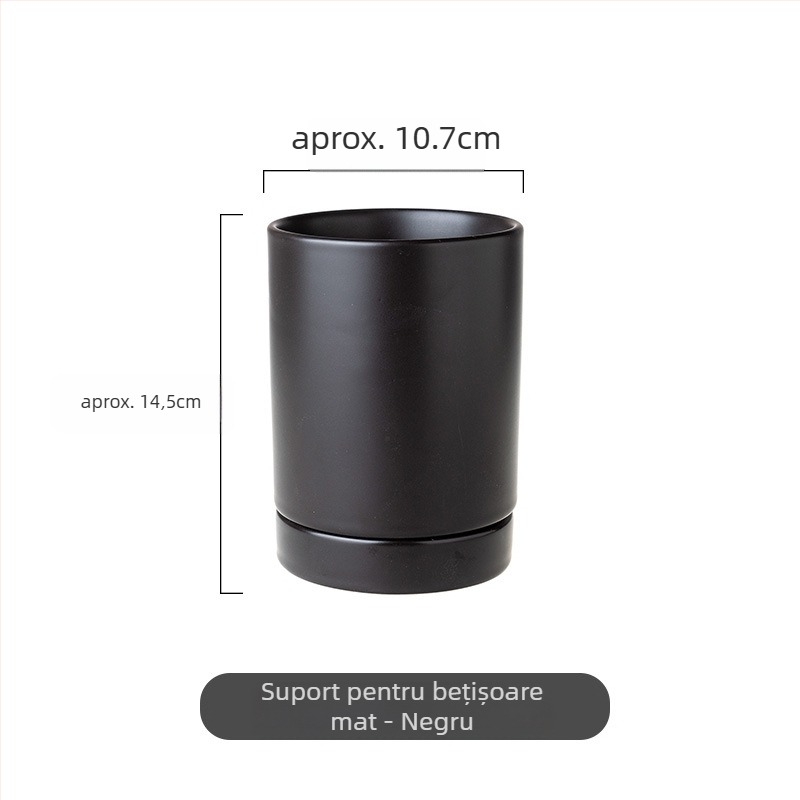 Raft Nordic din ceramic pentru bețișoare, anti mucegai, cu drenaj; brand Boya Yu; personalizare disponibilă; imprimare logo disponibilă