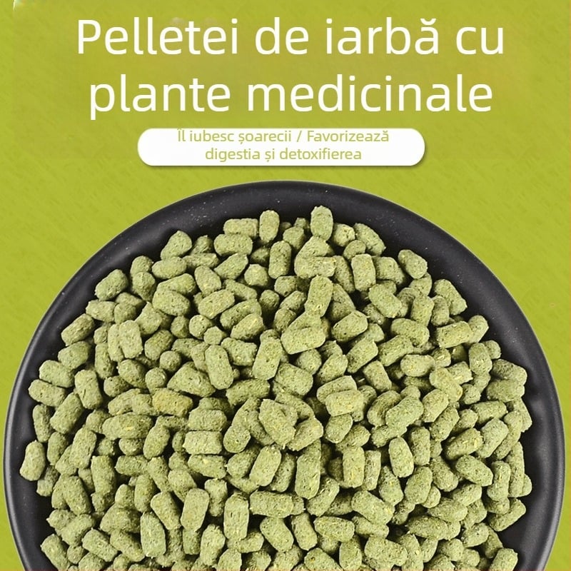 Hrană uscată pentru iepuri tineri și purcei de Guineea — lucernă peleți, 150 g, brand Running around