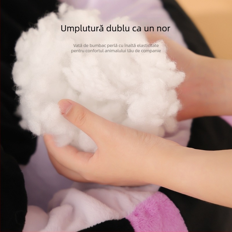 Wakytu Cuib de pisică din flocking și pernă de șezut pentru câine | Brand: Wakytu; Material: Flocking; Origine: Guangdong; Categorie: Cuib pentru animale, cușcă; Potrivit pentru: Pisici