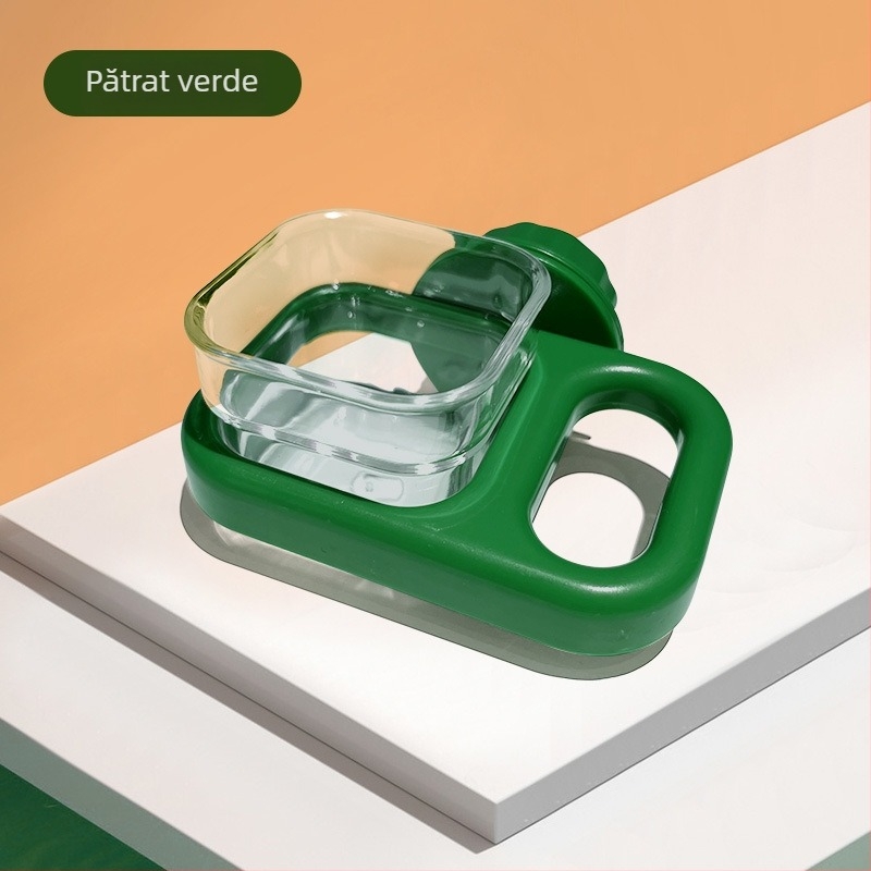 Vas de hrănire suspendat din plastic pentru păsări și alte animale de companie mici