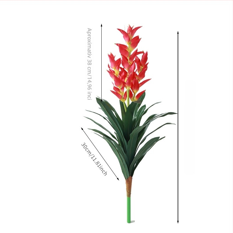 Bonsai artificial în ghiveci cu aspect de ananas — Xin chengzhi, material plastic, producție: Styling, varietate 40224727108, pentru nunți, exterior, recuzită de fotografie, decor de casă