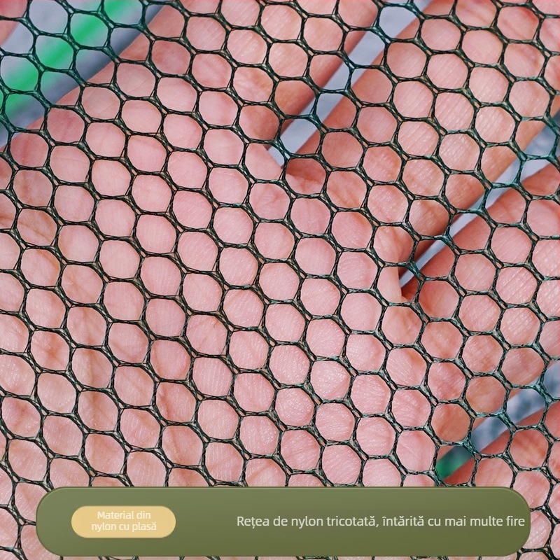 Cușcă de creveți cu design umbrelă pliabil, din nylon, pentru capturarea creveților, crabilor și homarilor