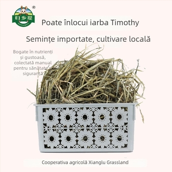 Homecoming hrană uscată pentru iepuri și chinchile – fân de grâu, 500 g, pungă Ziplock, uscat