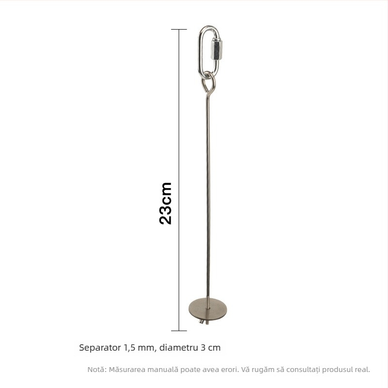 Clips pentru fructe din oțel inoxidabil pentru papagal – jucărie agățată de hrănire cu fructe, legume și porumb