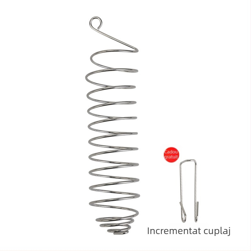 Clips pentru fructe din oțel inoxidabil pentru papagal – jucărie agățată de hrănire cu fructe, legume și porumb