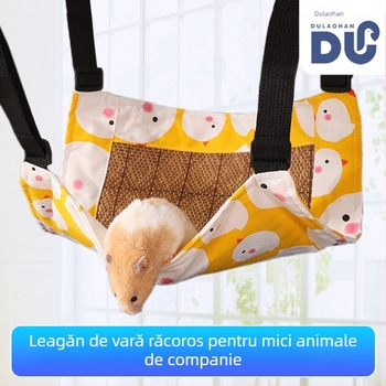 Old Man Du Hamac din bumbac pentru animale mici – spațiu de joacă și somn, toate sezoanele