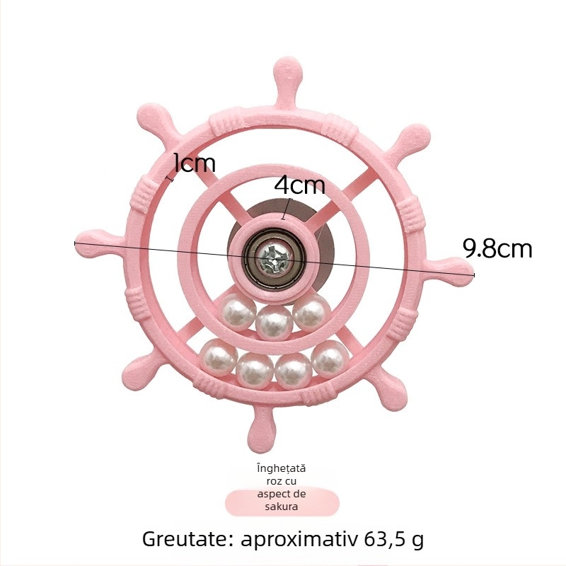 Jucărie pentru papagal cu platou rotativ — plastic, brand Hua Baishi, pentru papagali
