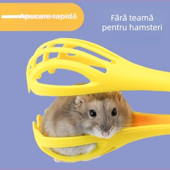 Jucărie interactivă capcană pentru hamster, material PP, destinată hamsterilor și hamsterului sirian