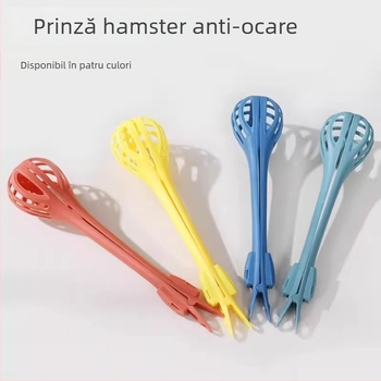 Jucărie interactivă capcană pentru hamster, material PP, destinată hamsterilor și hamsterului sirian