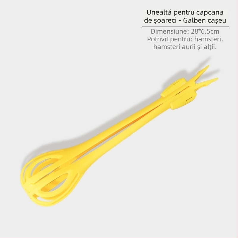 Jucărie interactivă capcană pentru hamster, material PP, destinată hamsterilor și hamsterului sirian