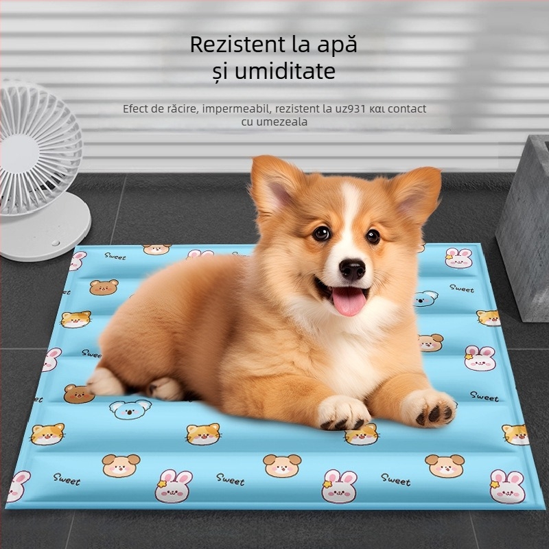 Padă de răcire pentru animale de companie (PVC; vară; potrivit pentru pisici și câini; Huijiu)